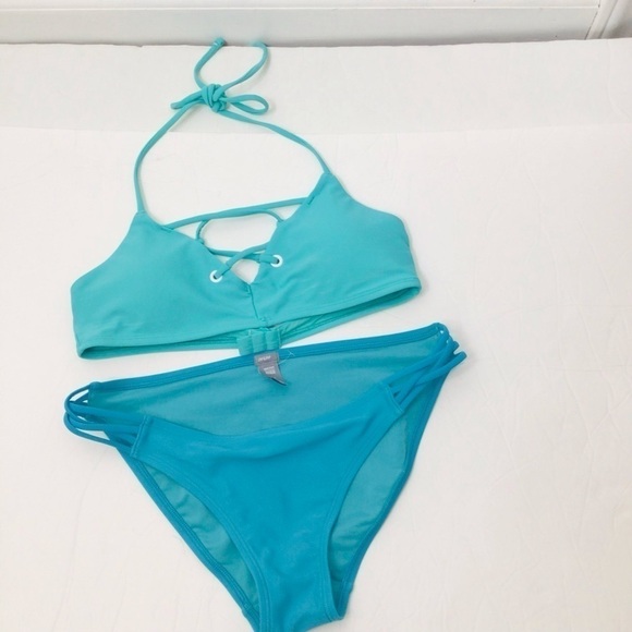 Aerie swim bikini blue two piece women - Picture 9 of 9